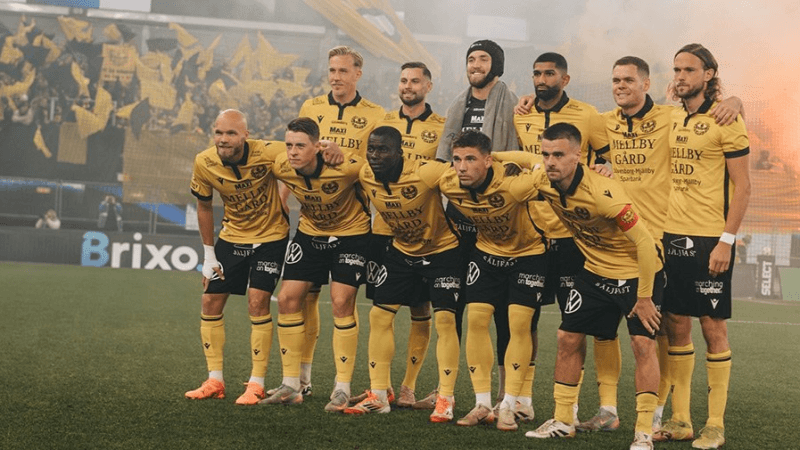 Mjällby AIF, de la troisième division au sommet du football suédois