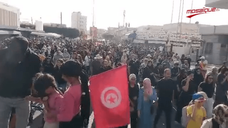 Gabès : Mobilisation massive et pacifique contre la pollution