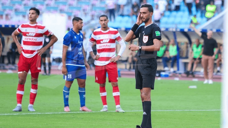 النادي الإفريقي يحتج على أداء حكم لقاء الاتحاد المنستيري باسم بلعيد