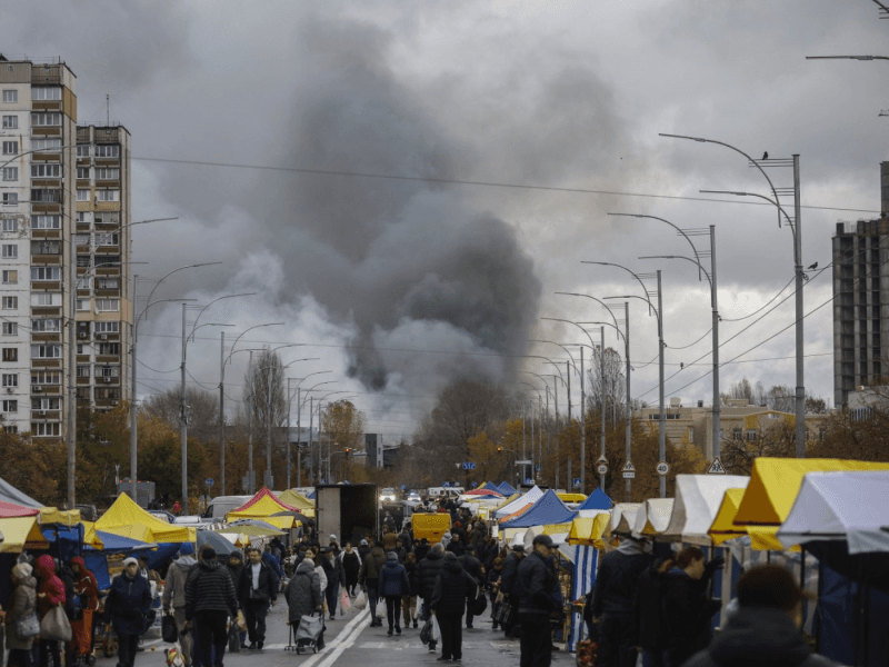 Trois morts à Kiev dans une attaque de drones russes