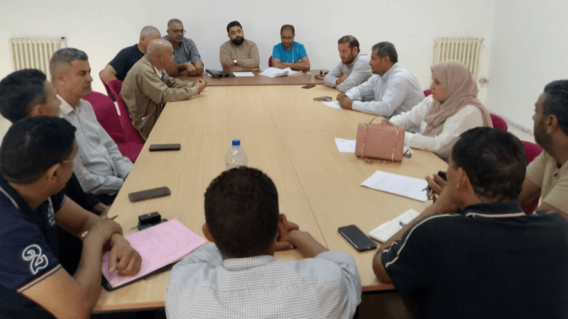 سيدي بوزيد الغربية: جلسة عمل محلية لمتابعة الملفات التنموية