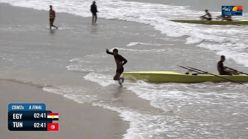 البطولة الإفريقية للتجديف الشاطئي.. الكريمي ولغوان يُحرزان ذهبية