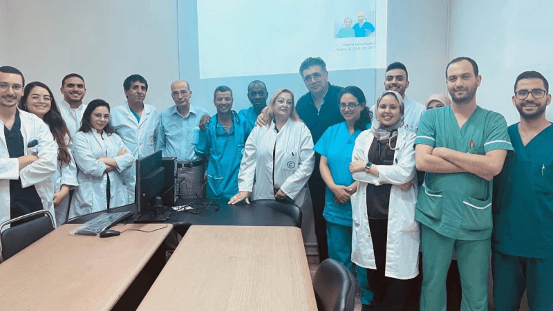 إجراء 8 عمليات جراحية ناجحة بالقسطرة في إطار تعاون تونسي سينغالي