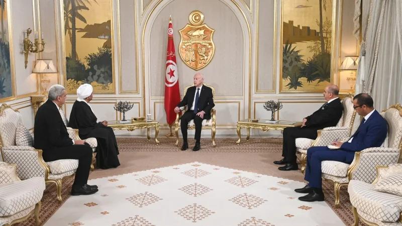 رئيس الجمهورية يتسلم أوراق اعتماد سفراء جدد في تونس