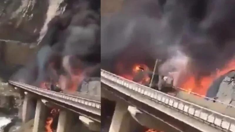 المدينة المنورة: مقتل عشرات المعتمرين في اصطدام حافلة بصهريج نفط