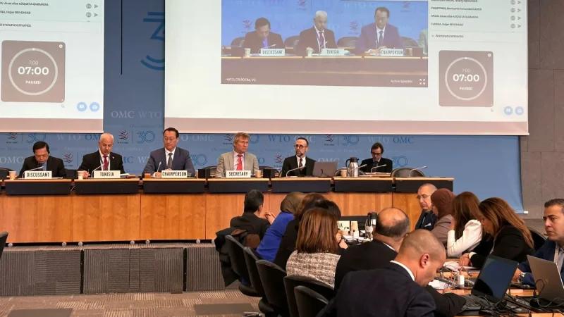 تونس تجدّد التزامها بنظام تجاري متعدد الأطراف موثوق وعادل