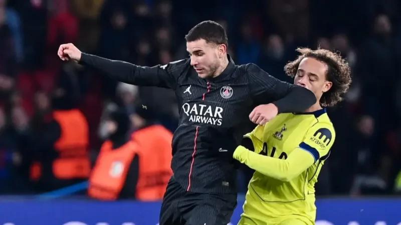 فيتينيا يقود سان جيرمان للفوز على توتنهام بدوري الأبطال