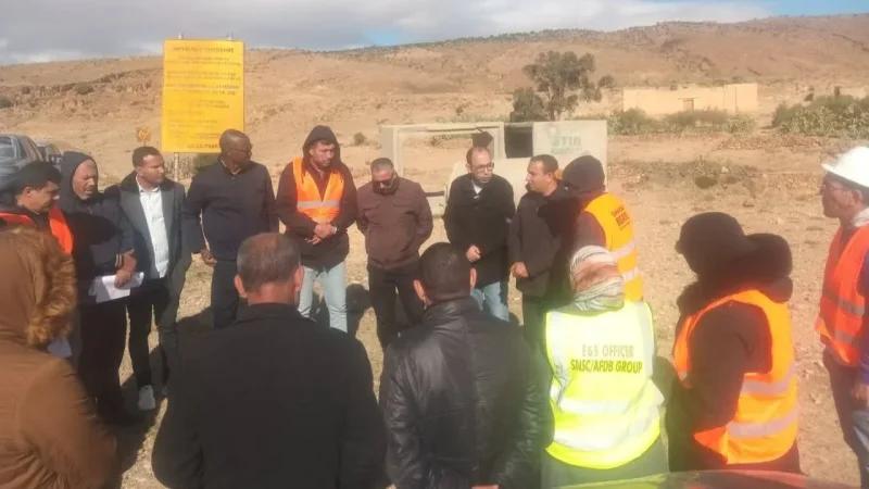 وفد من البنك الأفريقي للتنمية يؤدي زيارة إلى ولاية القصرين