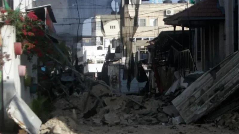 الاحتلال يواصل هدم منازل المواطنين في مخيم جنين