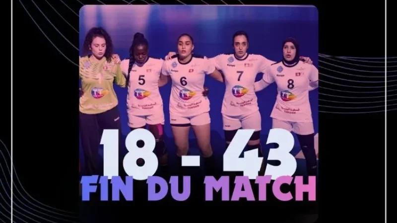 مونديال كرة اليد للسيدات: منتخب تونس ينهزم أمام نظيره الفرنسي 18-43