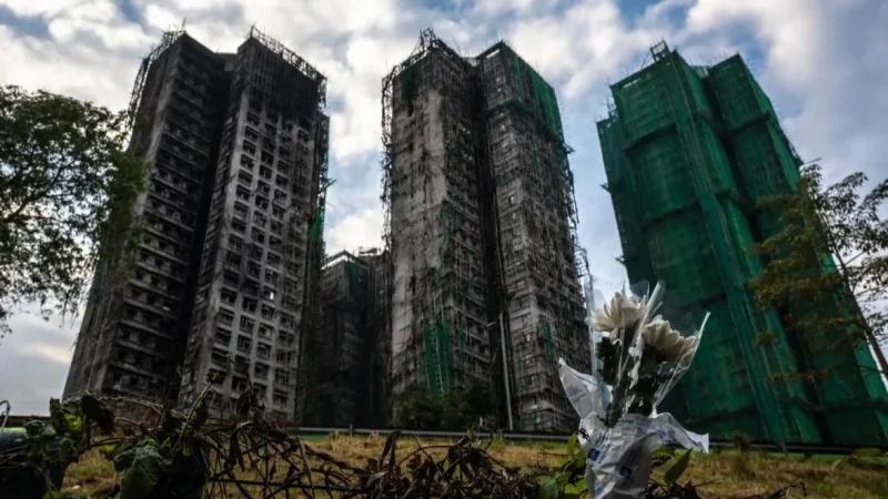 حريق هونغ كونغ: عدد القتلى يرتفع إلى 159