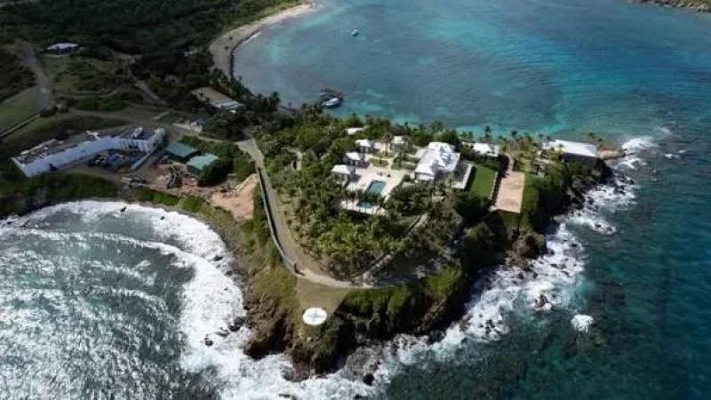 Des élus américains publient des photos de l’île de Jeffrey Epstein