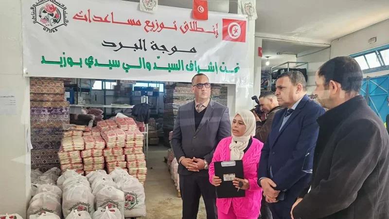 سيدي بوزيد: انطلاق توزيع مساعدات شتويه لفائدة 1150 عائلة مستحقة