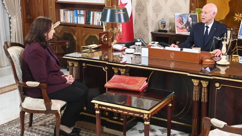 Saïed reçoit la cheffe du gouvernement