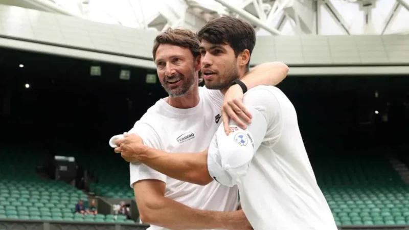 ألكاراس يتخلى عن مدربه