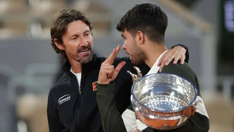 Tennis: Carlos Alcaraz se sépare de son entraîneur...