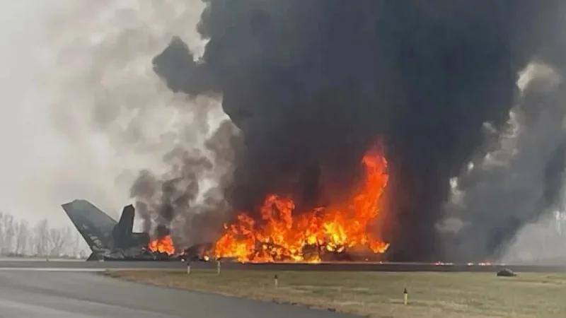 قتلى إثر تحطم طائرة أثناء هبوطها بمطار أمريكي