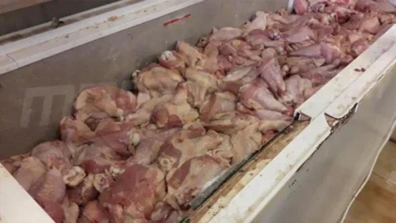 قفصة: حجز كميات من لحوم الدواجن غير صالحة للاستهلاك