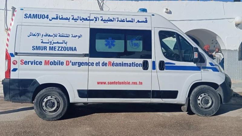 انطلاق العمل بالوحدة المتنقلة للإسعاف الطبي في المزونة