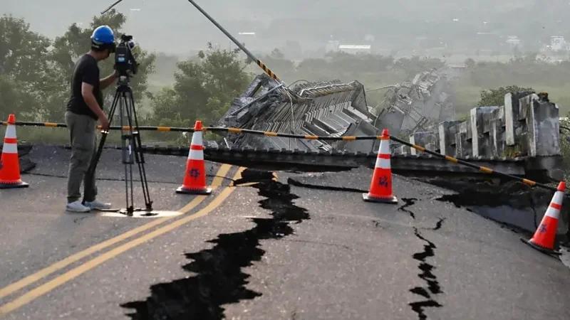 Taïwan: Séisme de magnitude 6,1