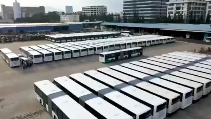 قريبا شحن الدفعة الأولى من صفقة اقتناء 461 حافلة من الصين