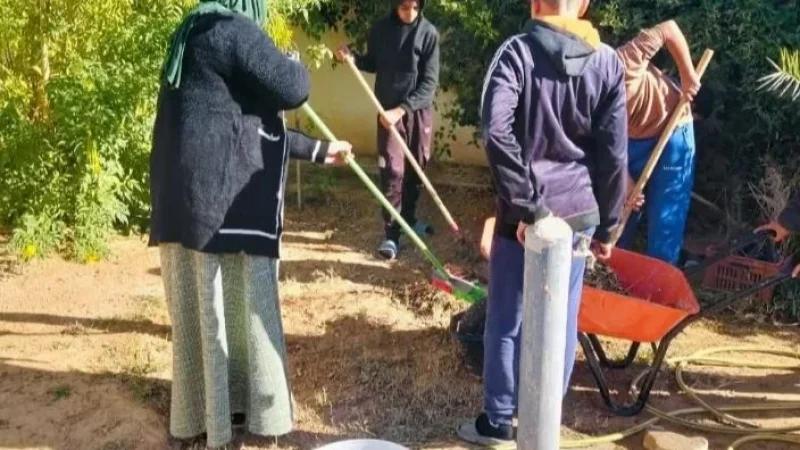 حملات نظافة بمدارس تطاوين وتجهيز 28 مؤسسة بالطاقة الشمسية