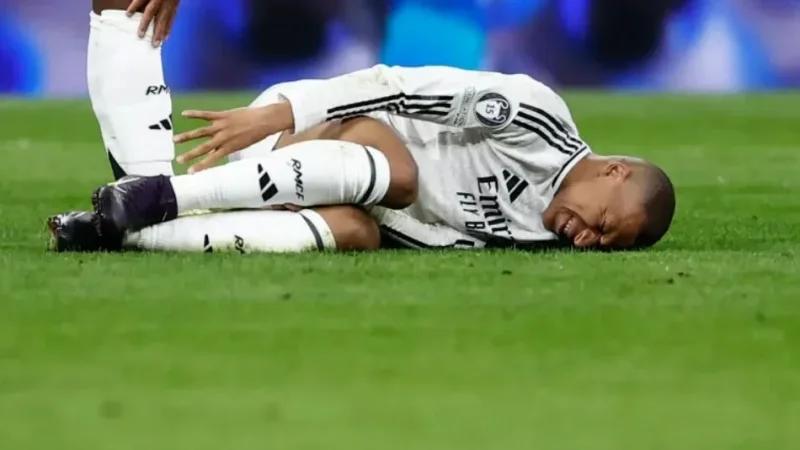 ريال مدريد يعلن إصابة مبابي