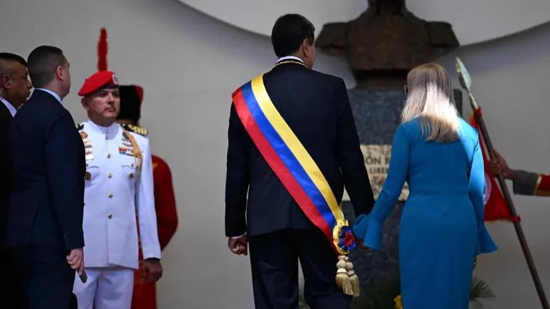 الحكومة الفنزويلية: لا نعلم مكان مادورو وزوجته