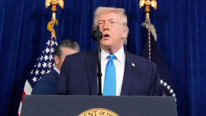 ترامب: مادورو وزوجته سيُحاكمان أمام القضاء الأمريكي