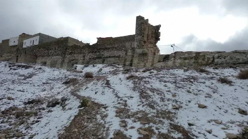 Siliana : De la neige sur les hauteurs de Makthar