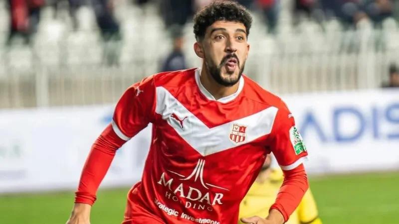 محمد علي بن حمودة أفضل لاعب في الدوري الجزائري لشهر ديسمبر