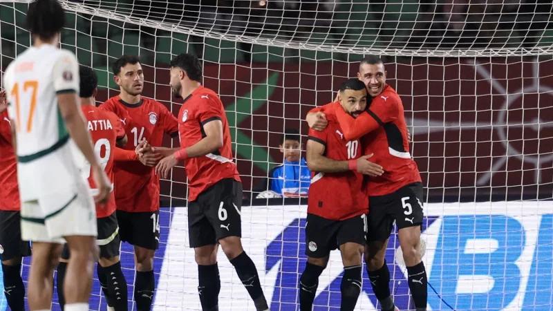مصر تُقصي كوت ديفوار وتبلغ نصف نهائي كأس أمم إفريقيا