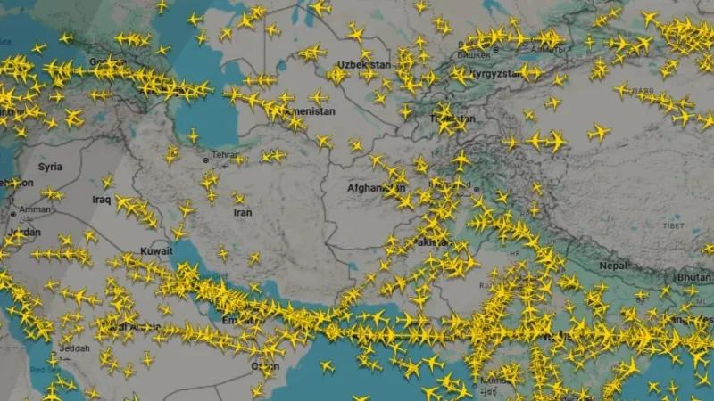 إيران تعيد فتح مجالها الجوي بعد إغلاق مؤقت