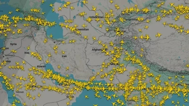في ظل اضطرابات جيوسياسية..شركات طيران تتجنب المجالين الإيراني والعراقي