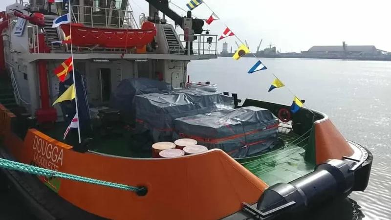 قابس: تعزيز الميناء التجاري بجرّار بحري جديد