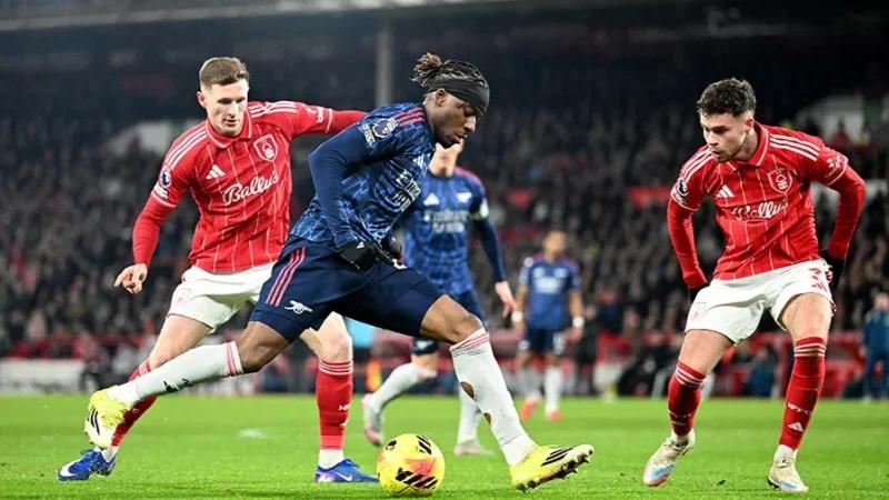 Premier League: Arsenal accroché par le Nottingham Forest