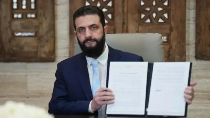 الشرع يوقّع اتفاقا مع 'قسد' لوقف إطلاق النار والاندماج في الجيش السوري