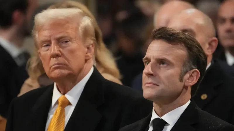 ترامب يستهدف نبيذ فرنسا لإجبار ماكرون على دخول مجلس السلام