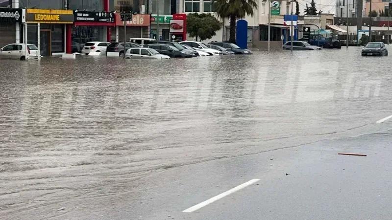 Pluies record en quelques heures : Béni Khalled en tête
