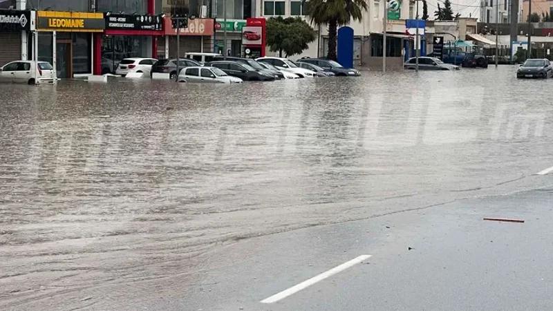 رئيس الجمهورية يعاين أوضاع المواطنين إثر تساقط كميات كبيرة من الأمطار