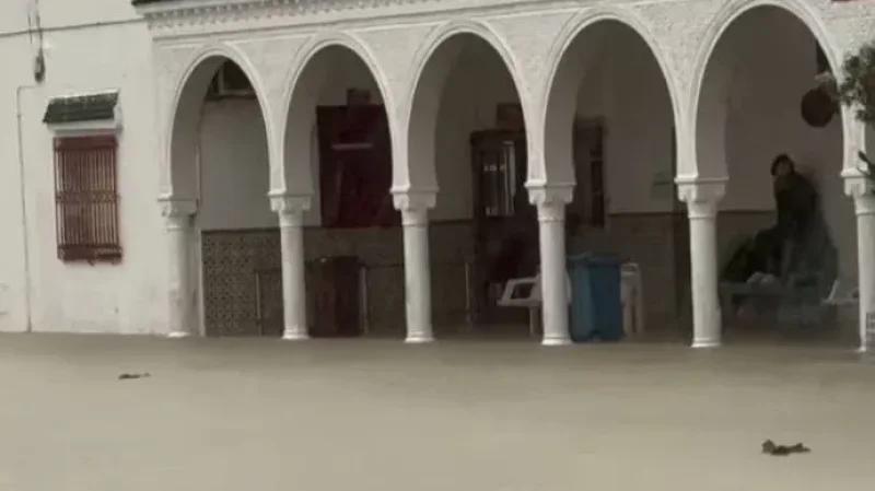 سليمان: إجلاء 10 مواطنين وإيوائهم بالقاعة المغطاة