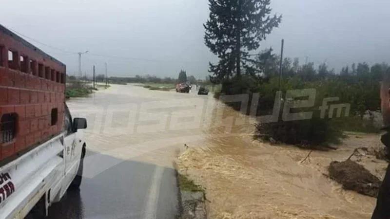 بلاغ تحذيري محيّن حول الطرقات المقطوعة