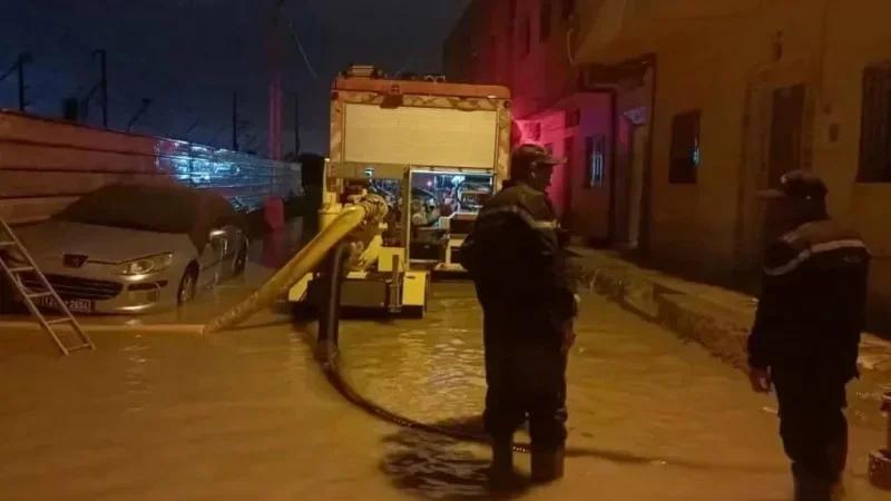 Protection civile: 263 évacuations en 24 heures