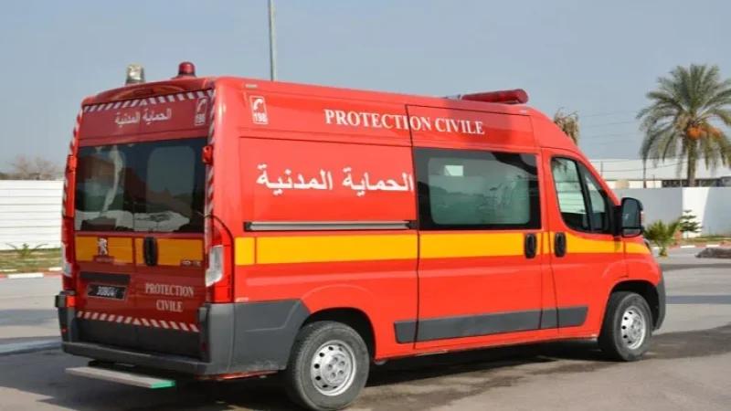 الحماية المدنية: 286 تدخلّا خلال الأربع والعشرين ساعة الماضية