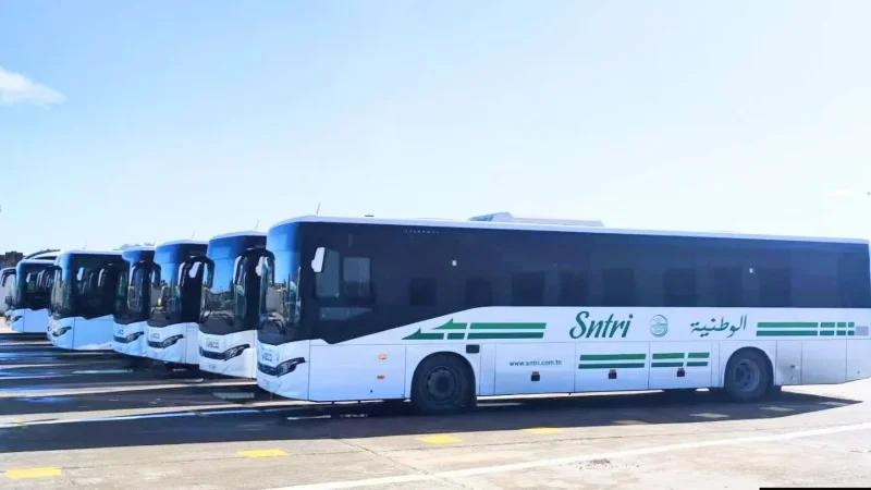 شركة النقل بين المدن تعزز أسطولها بـ10 حافلات جديدة