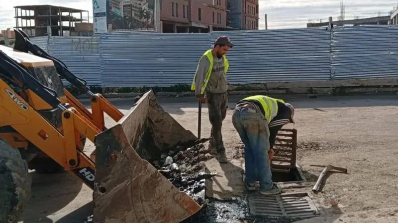 سليانة: تواصل حملات تنظيف وجهر البالوعات تحسّبًا للتقلبات الجوية