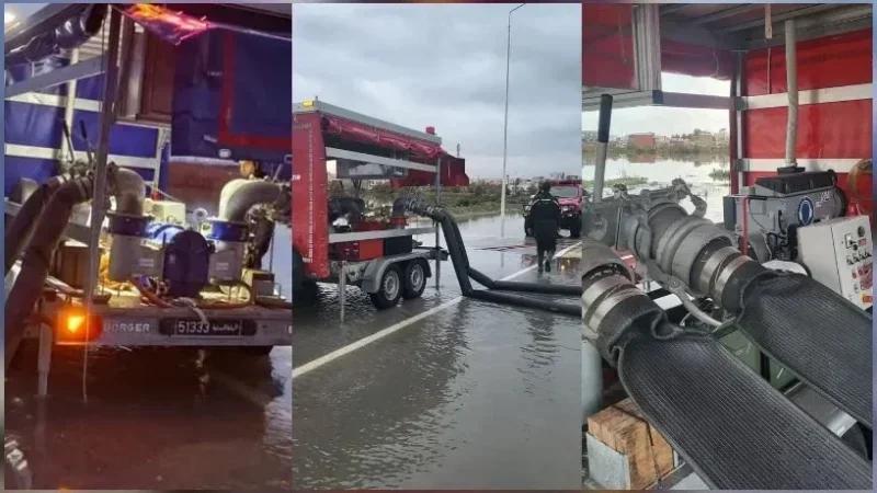 La Protection civile mobilisée face aux intempéries