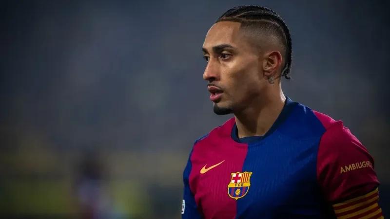 FC Barcelone: Raphinha absent une semaine...