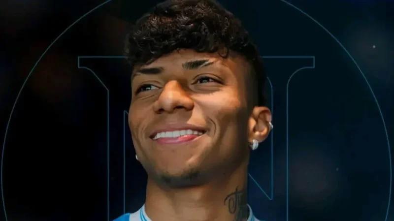 Le Brésilo-tunisien Alisson Santos à Naples