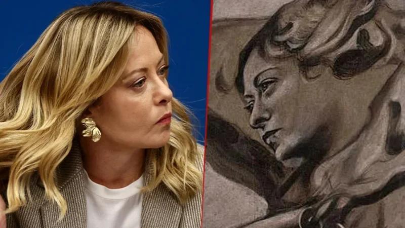 محو وجه ميلوني من على جدارية 'ملاك' بكنيسة في روما